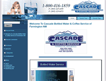 Tablet Screenshot of cascadenow.com